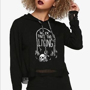 BlackCraft Crop Sweater
